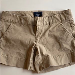 American Eagle Khaki Shorts